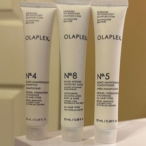 NEW Set Of 3 Travel Sized Olaplex Hair Care